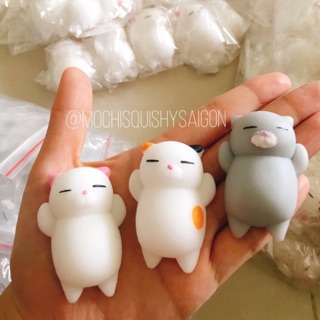 [Nhập mã TOY11FES10 giảm 10%]Combo 03 mèo mochi khuyến mãi (Số lương có hạn)