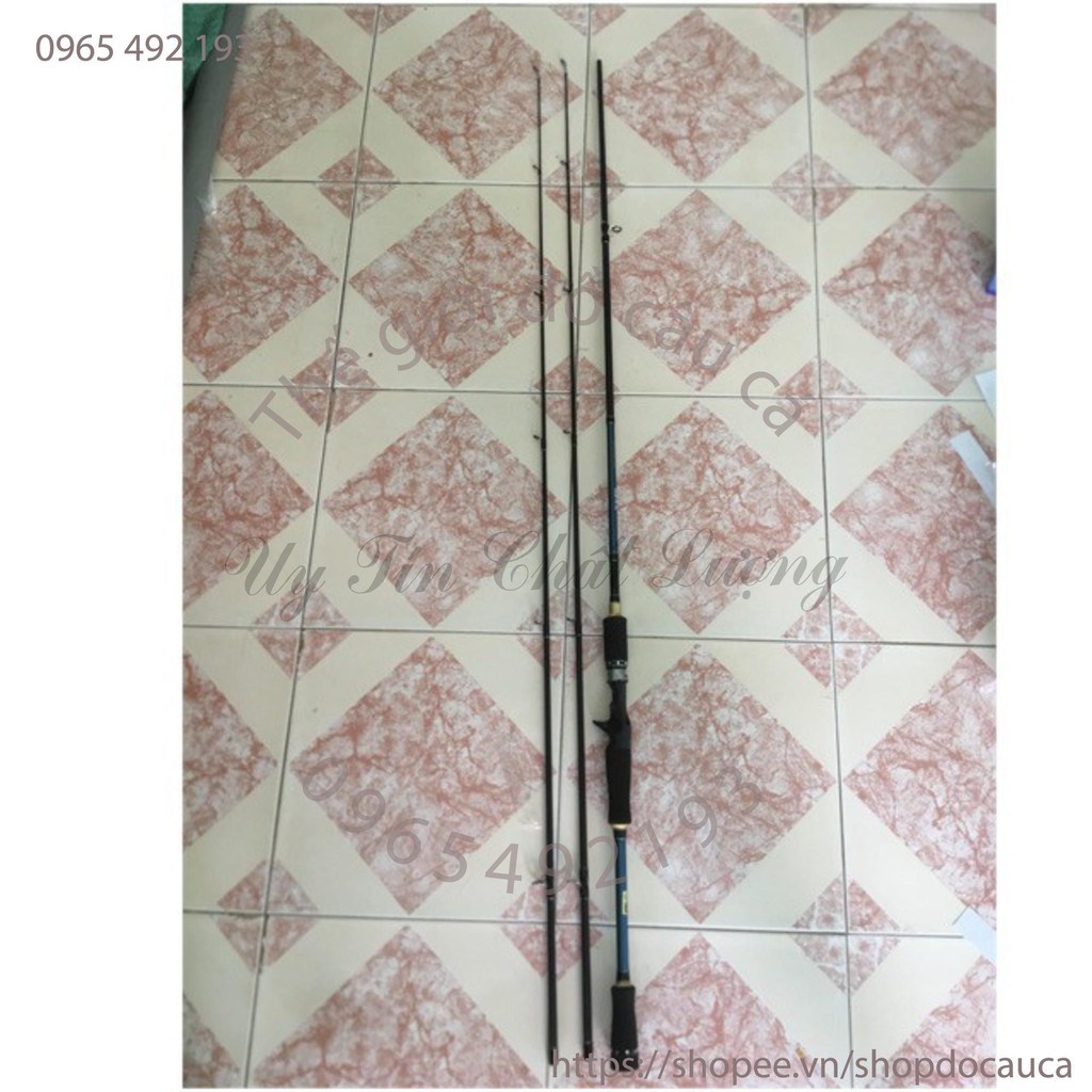 Cần câu lure ngang, đứng 2 ngọn shimano cần cực khoẻ ( rẻ vô địch )