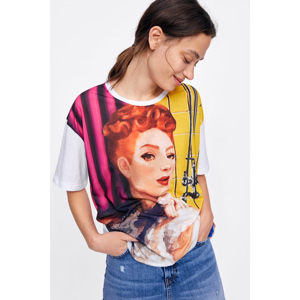 Áo thun cô gái Zara