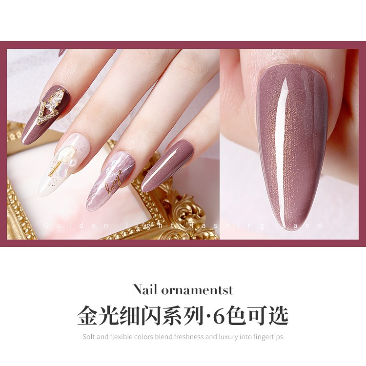 Sơn Gel AS| Mã LJ | Màu Nhũ Cát