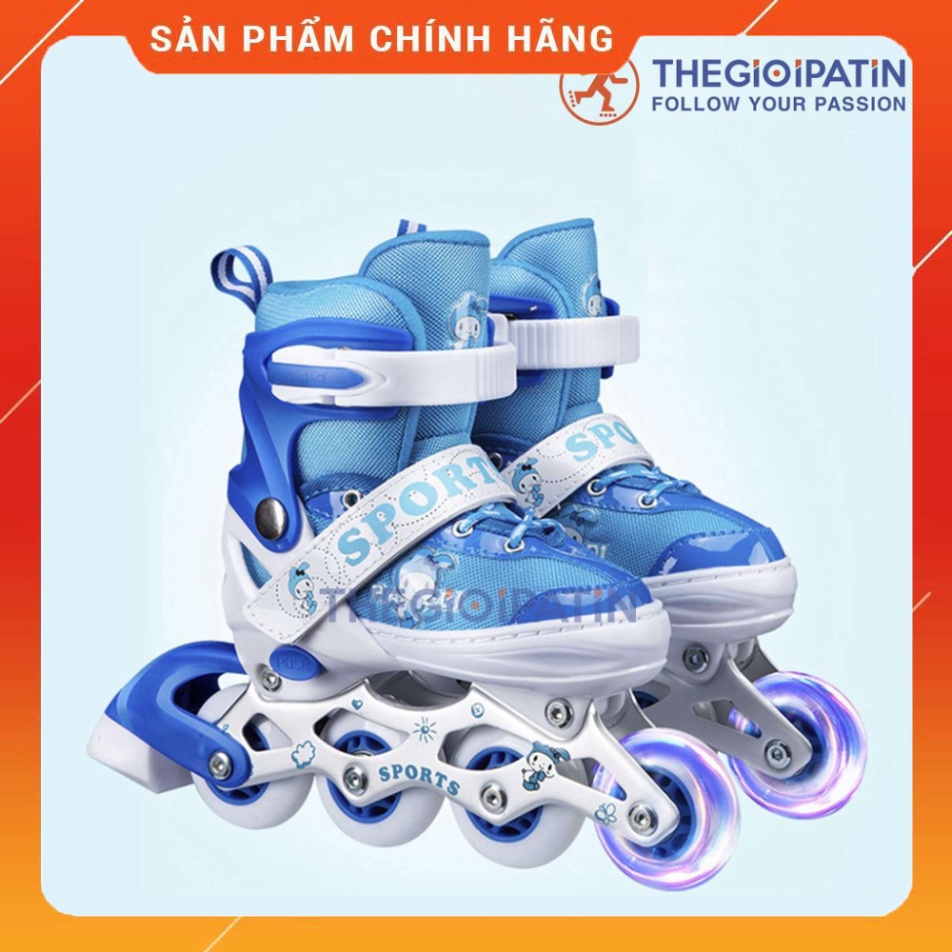 [Tặng Bảo Vệ Tay Chân] Giày Patin Trẻ Em Centosy - Papaison A1 Họa Tiết Chú Thỏ, Có 2 Màu Cho Bé Lựa Chọn, Chính Hãng