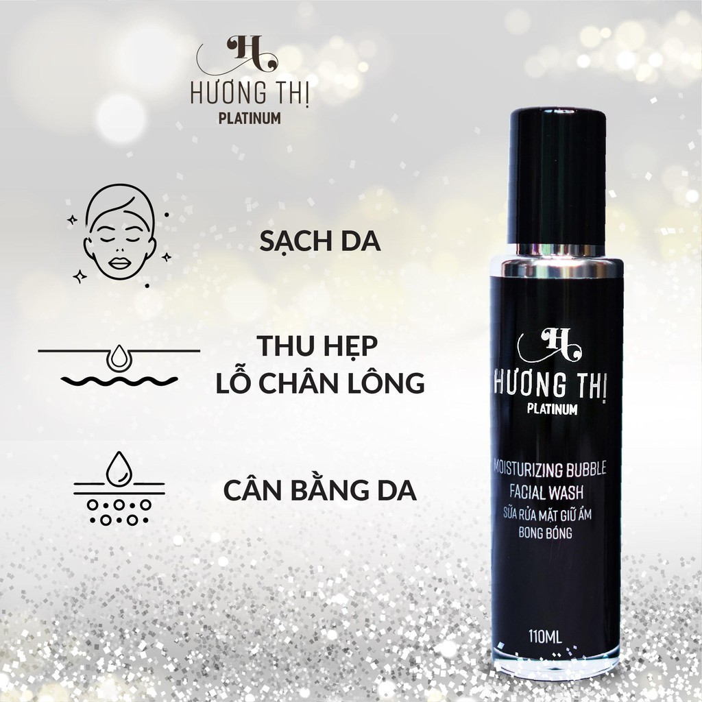 ✅CHÍNH HÃNG✅ Sửa Rửa Mặt Bong Bóng Hương Thị, Giữ Ẩm, Se Khít Lỗ Chân Lông, Dành Cho Da Dầu Mụn, Da Khô, Da Nhạy Cảm