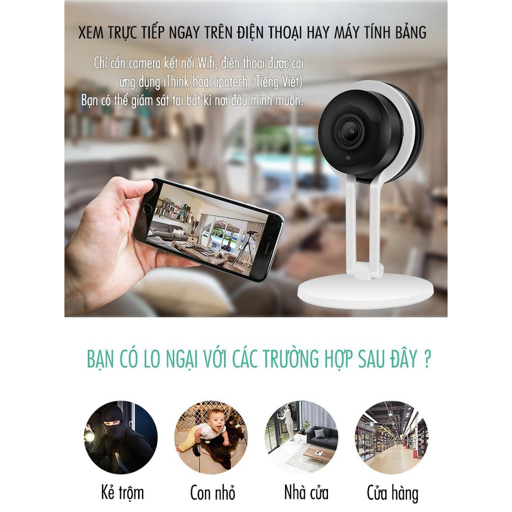 Camera iThink C4 (Chính hãng - Bảo hành 12 tháng, đổi mới 03 tháng đầu)