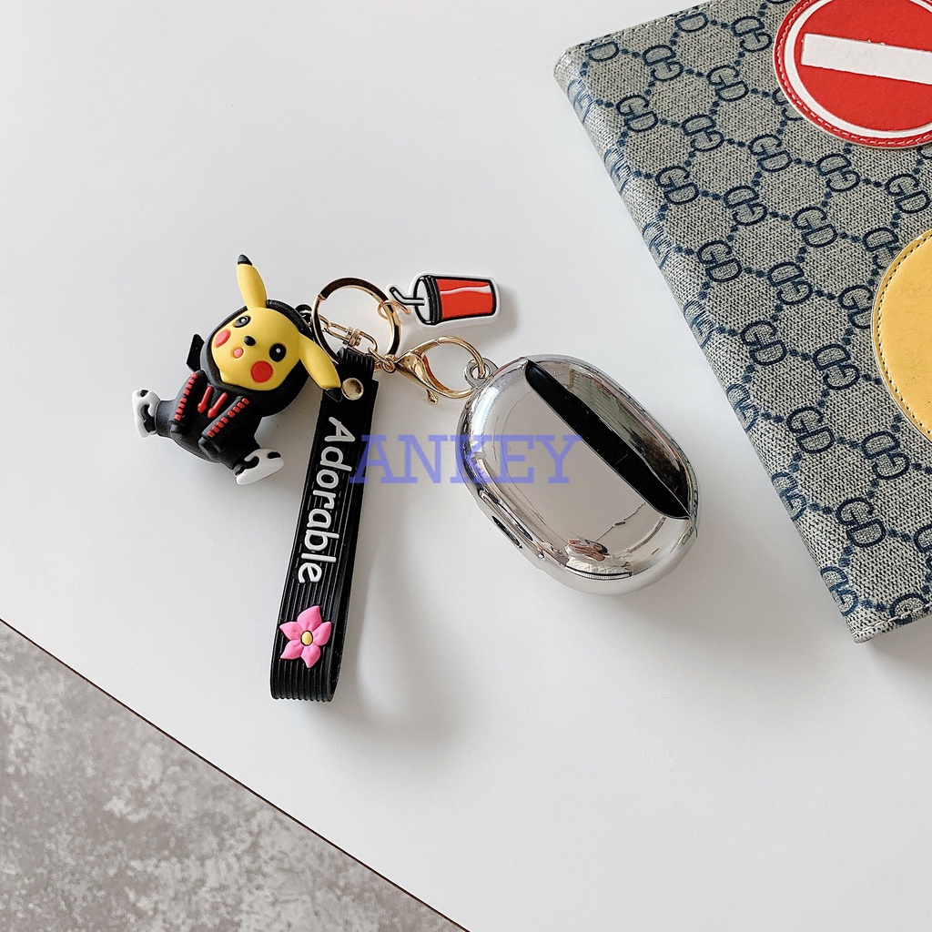 Beats Studio Buds Vỏ Bảo Vệ Hộp Sạc Tai Nghe Bằng Silicon Mềm Chống Sốc Hình Phi Hành Gia Có Móc