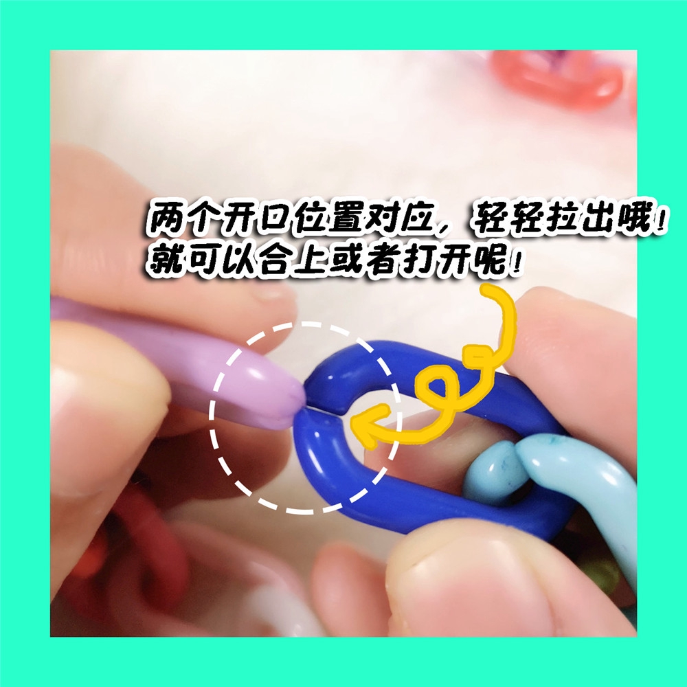 Vòng Tay Acrylic Trong Suốt Màu Cầu Vồng Phong Cách Hip Hop Cá Tính Cho Nữ