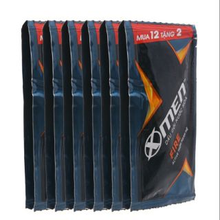 Dầu Gội Nước Hoa X-men Fire Active Thơm Mạnh Mẽ Dạng Gói