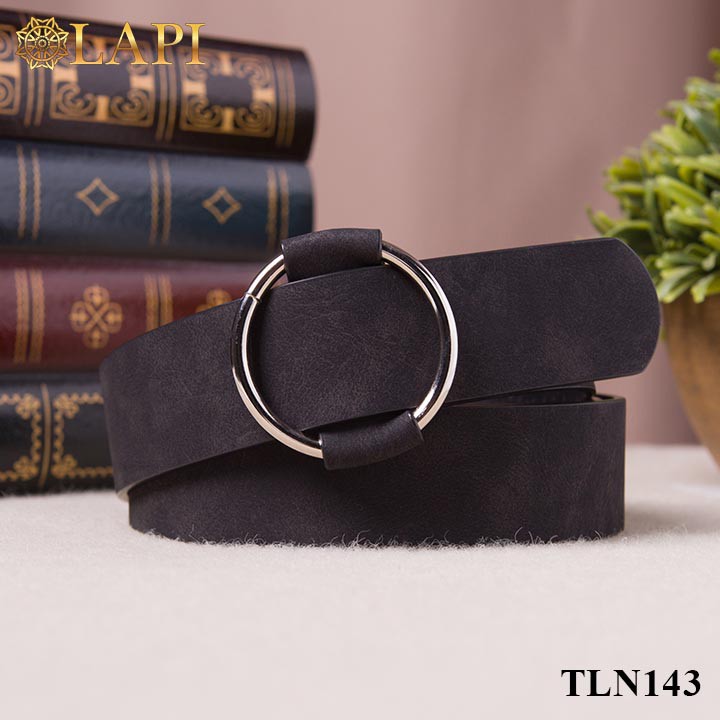[TRỢ SHIP] Thắt lưng nữ khoá tròn bản rộng thanh lịch, dễ phối đồ - màu đen (chiều dài 103cm, bản rộng 3cm) TLN143 | BigBuy360 - bigbuy360.vn