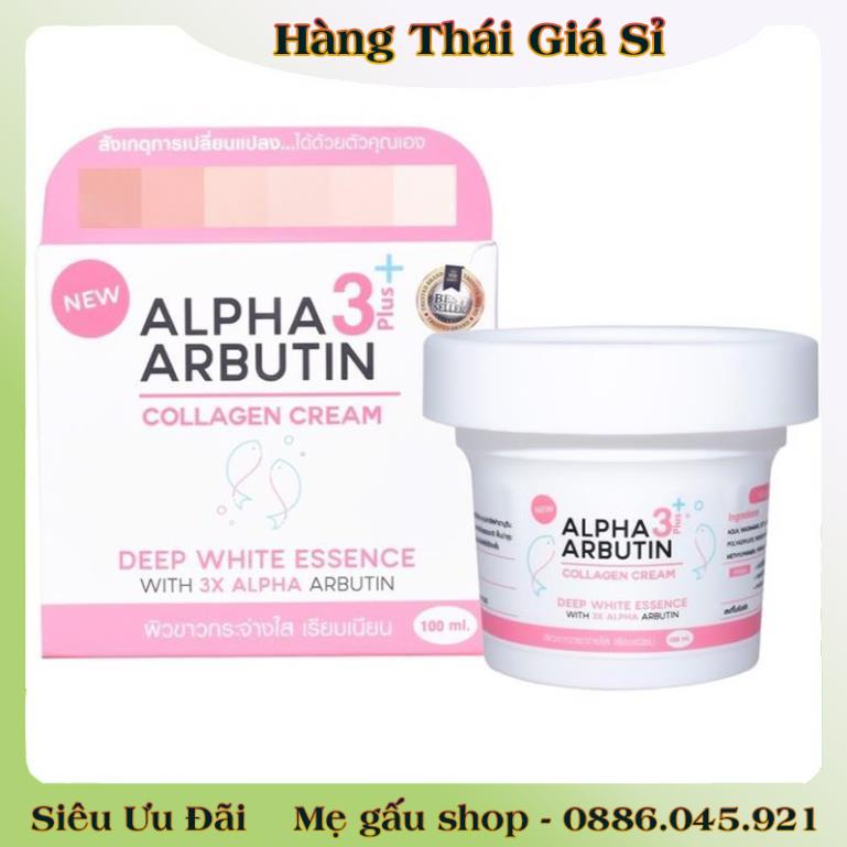 Bộ dưỡng da body, viên kích trắng, muối / soap/ sữa tắm và kem khử thâm nách alpha arbutin - Hàng Nội Địa Thái