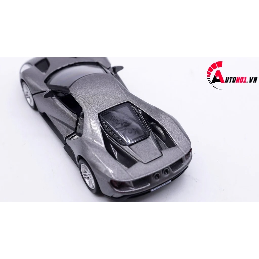 MÔ HÌNH XE FORD GT GREY 1:36 SCALE MODEL 7726