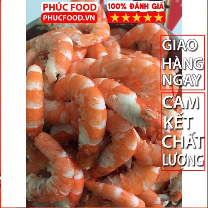 Tôm hấp bóc nõn ngon ở tại hà nội bóc từ tôm sú biển tôm he giá gốc cam kết chất lượng đóng gói 500 gam, 1kg