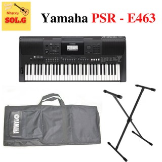 Organ Yamaha PSR-E463 + Chân + Bao Đàn -   -