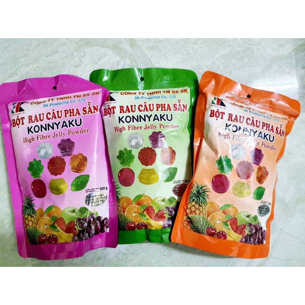 BỘT RAU CÂU PHA SẴN KONNYAKU 560GR