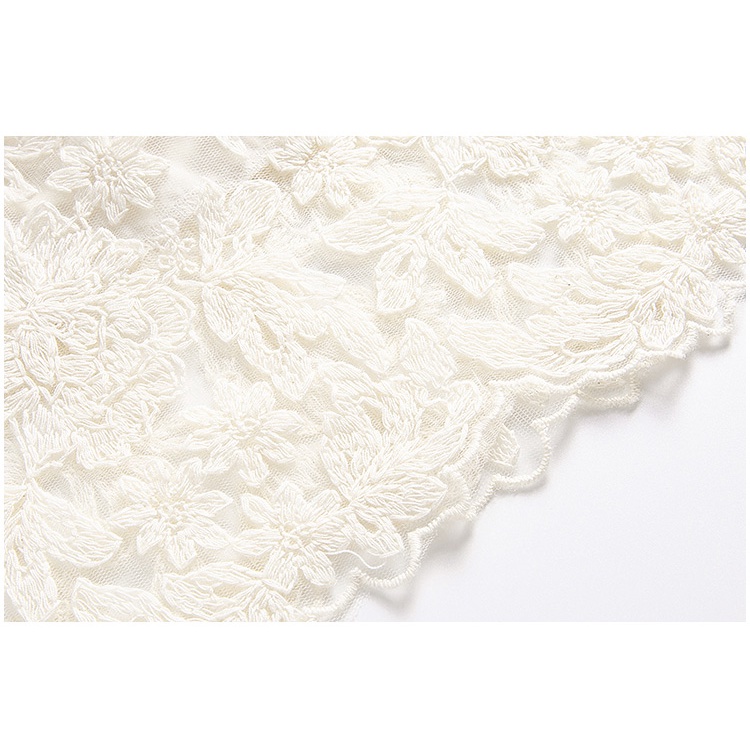 Áo Sơ Mi Ngắn Tay Thêu Ren Mới Mùa Hè 2022 Cho Nữ