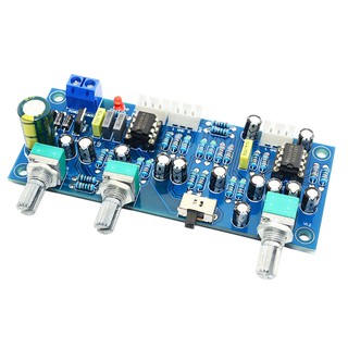2.1 Channel Subwoofer Preamp Pre-Amp Amplifier Board Ne5532 Low Pass Filter Bass Preamplifier