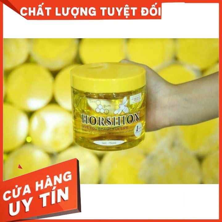 Wax lông mật ong HORSHION  500 ML MÀU VÀNG (HÀNG LOẠI 1 )GEL ĐẶC WAT SẠCH LÔNG TAY LÔNG CHÂN  LÀM TRẮNG MỊN DA