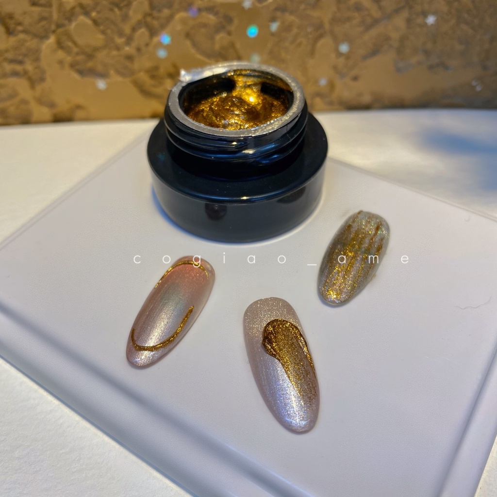 Nhũ vẽ Nổi Màu Vàng