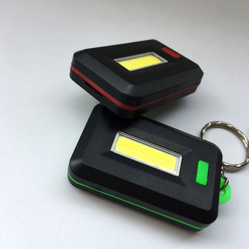 Móc Khóa Đèn Pin Cob Mini 3 Chế Độ Tiện Dụng