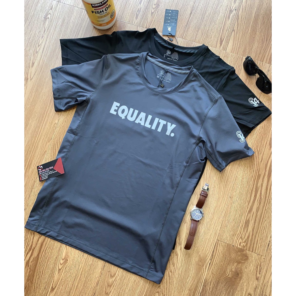 Áo thun thể thao gym S14 equality thun poly 4 chiều | BigBuy360 - bigbuy360.vn