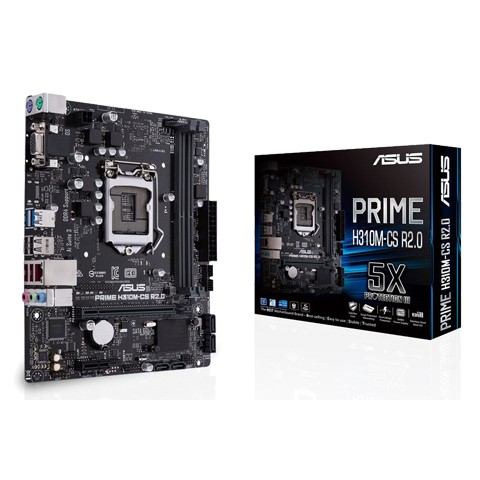 Bộ vi xử lý Core I3 9100F, Board Mạch Chủ ASUS H310M-CS NEW