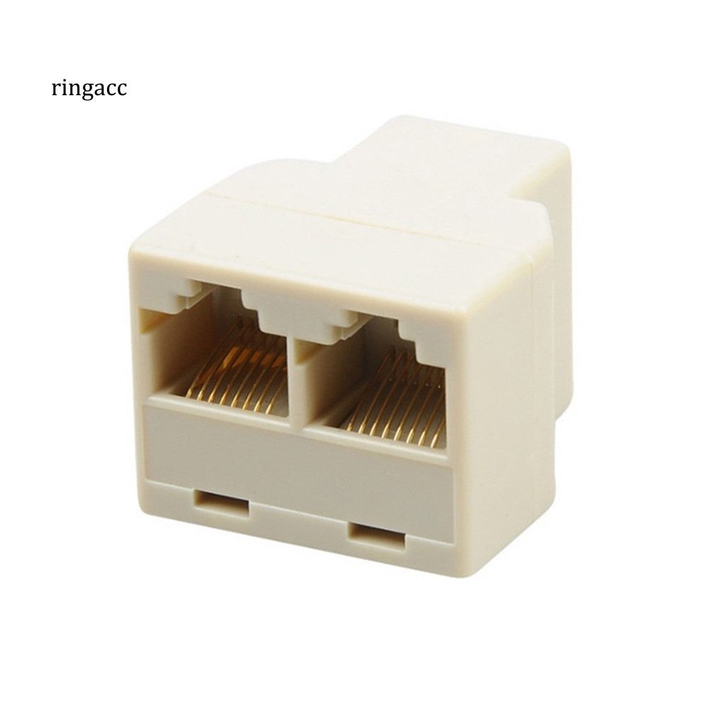 Đầu chia cổng mạng Lan RJ45 sang 2 cổng CAT6/5/5e chuyên dụng