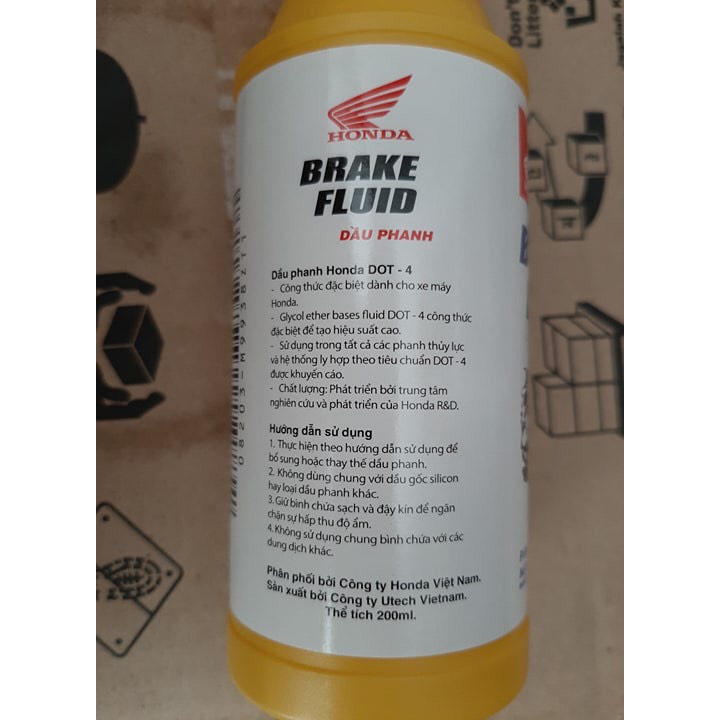 Dầu phanh  chính hiệu Honda
