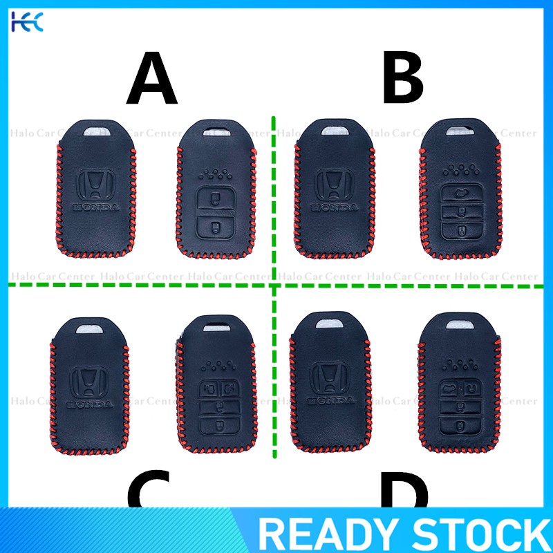Vỏ bọc chìa khóa chất liệu da dành cho xe Honda City HRV BRV JAZZ CRV ACCORD CIVIC