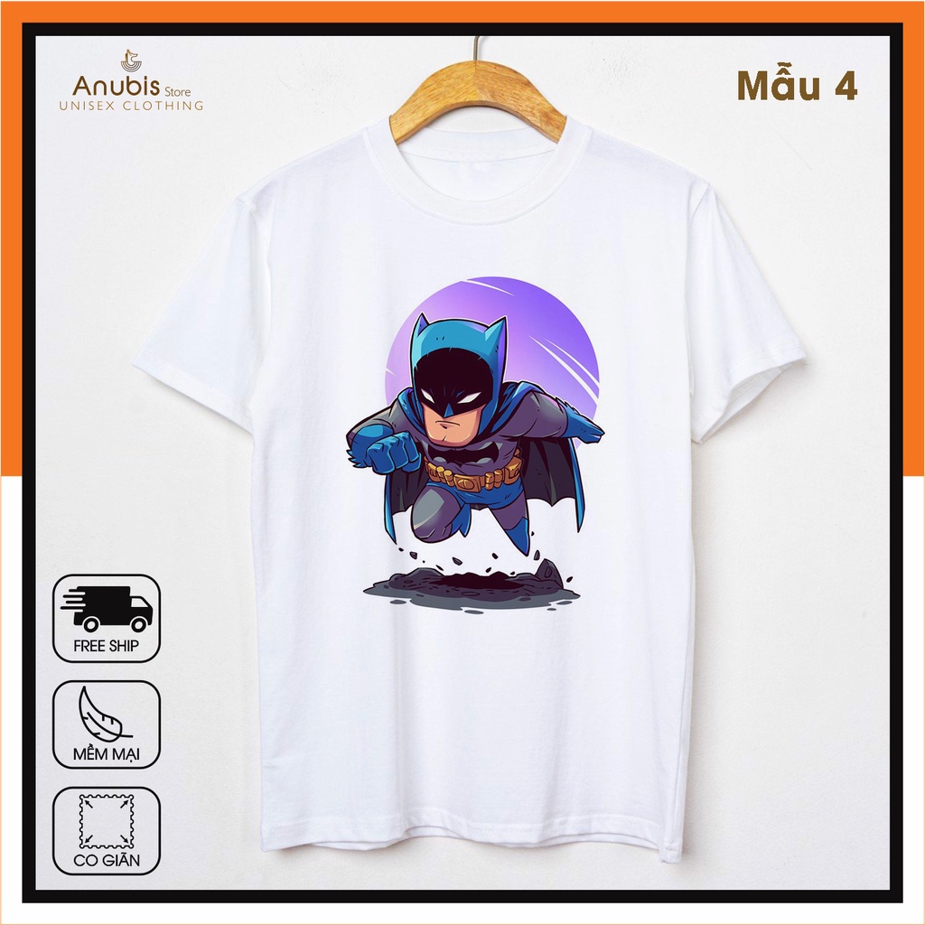 (4 MẪU) ÁO THUN MARVEL CHIBI SIÊU CHẤT