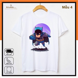(4 MẪU) ÁO THUN MARVEL CHIBI SIÊU CHẤT