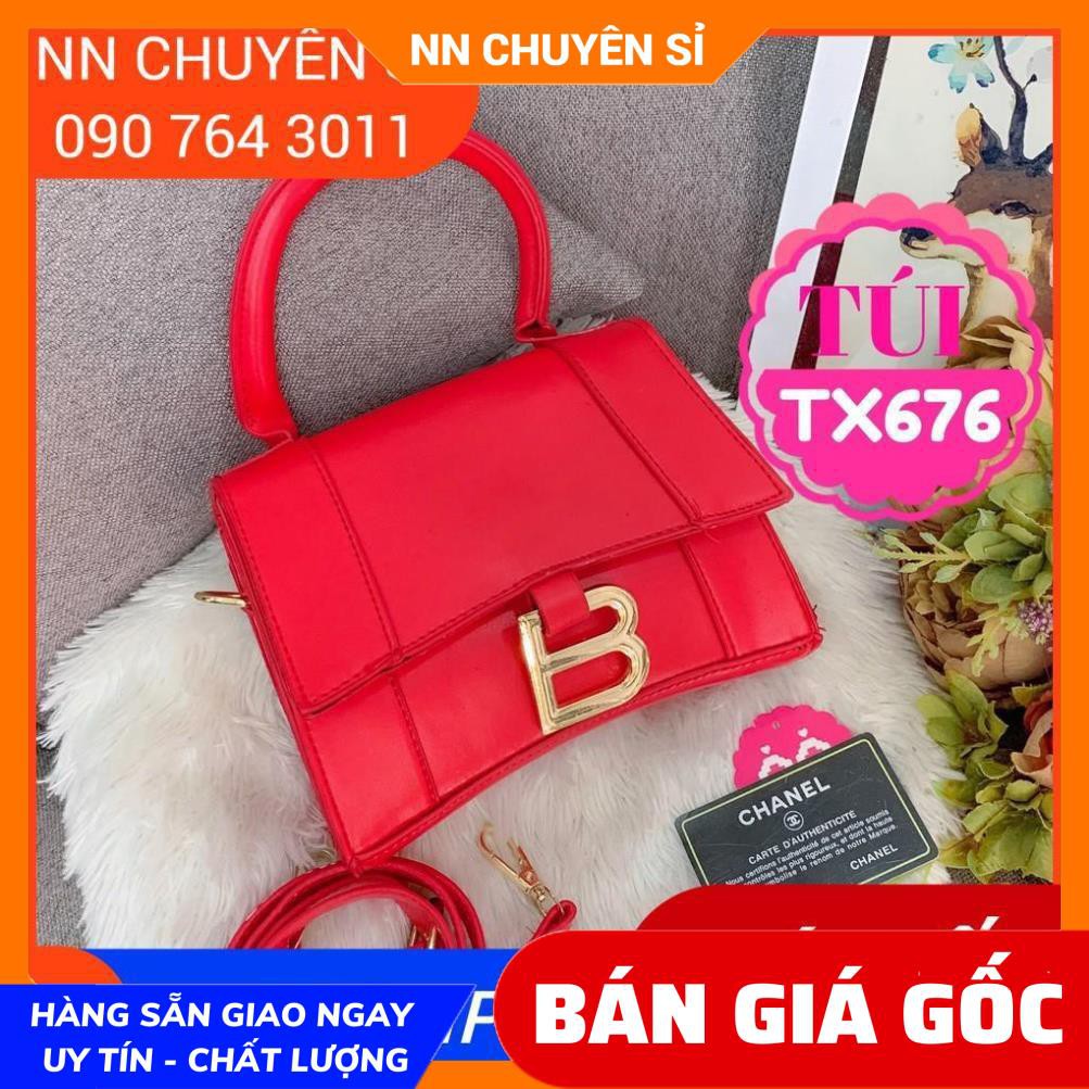 TÚI KHÓA B SANG CHẢNH (TX676) ⚡100% ẢNH THẬT⚡TÚI XÁCH GIÁ RẺ