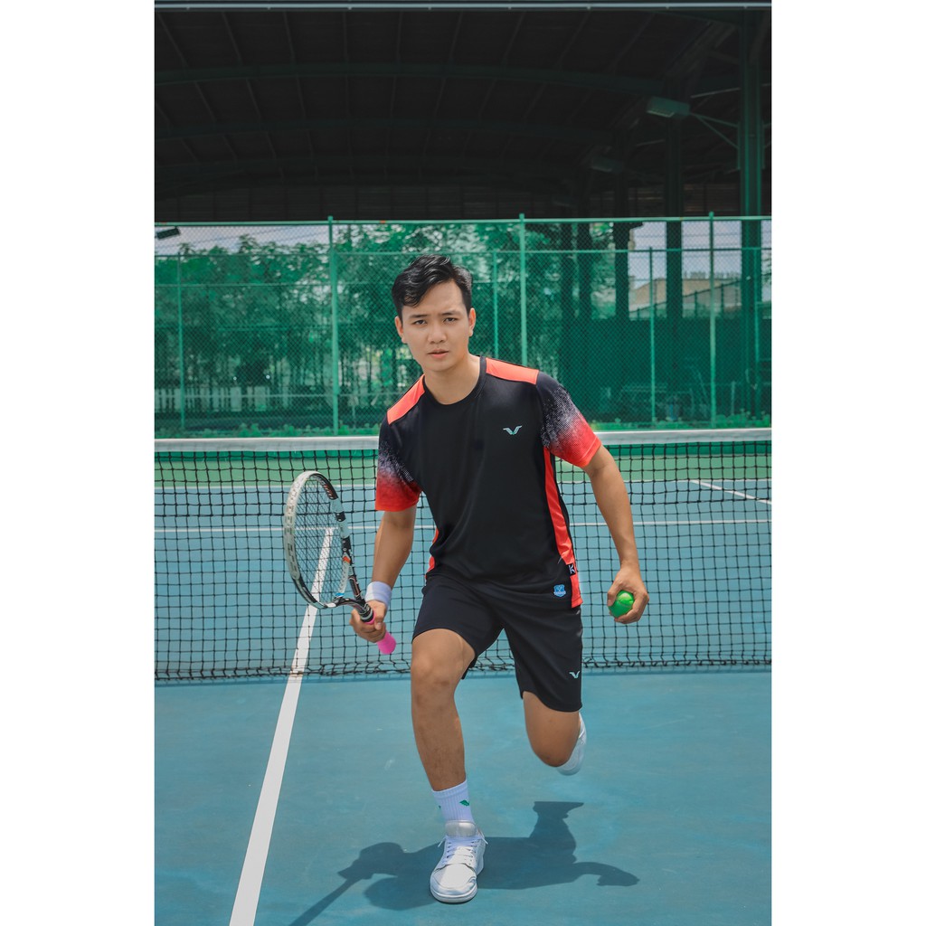 Áo thun Nam TENNIS - AVT12 Vina Authentic, chất đẹp, chuẩn dáng, thấm hút mồ hôi