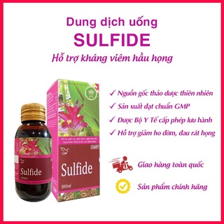 Sản phẩm chính hãng: Thực phẩm bảo vệ sức khỏe Sulfide