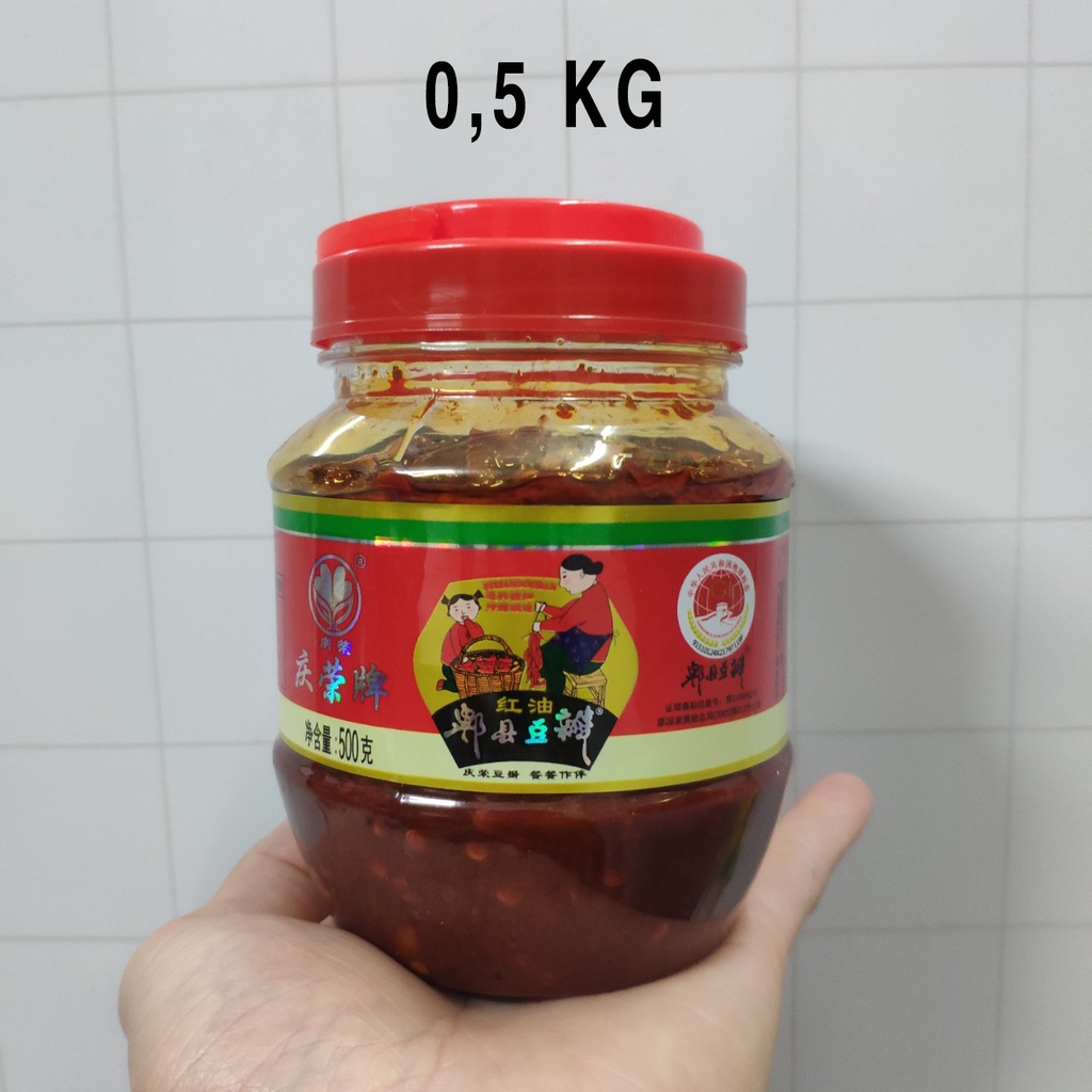 TƯƠNG ĐẬU BẢN ( TƯƠNG ĐẬU TỨ XUYÊN ) LỌ 500G VÀ 1,1KG