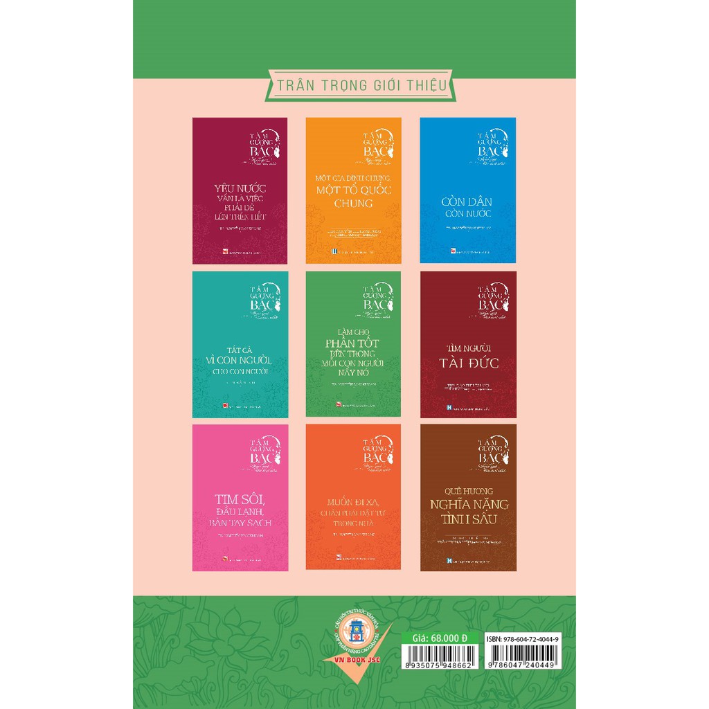 Sách - Tấm Gương Bác - Ngọc Quý Của Mọi Nhà - Làm Cho Phần Tốt Bên Trong Con Người Nảy Nở | BigBuy360 - bigbuy360.vn