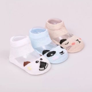 Sét 3 đôi tất lưới kính cho bé