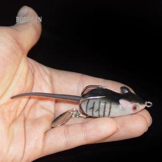 Mồi câu cá giả hình chú chuột 3D 5.5cm 10g