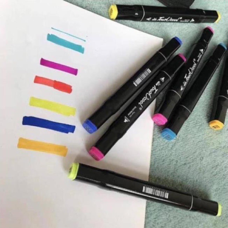 Bộ bút màu TOUCH COCO 48PCS (48 cây đa sắc màu) vẽ lên cuộc sống