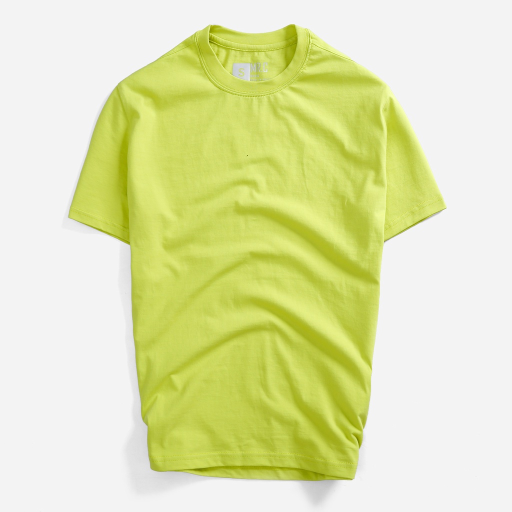 Áo thun trơn cao cấp MRC 2202100 chất vải cotton co giãn, mềm mịn, thấm hút tốt - MENFIT