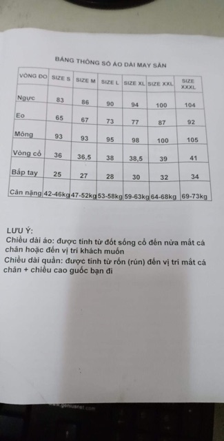 Thanh lý Áo dài hoa nhí lẻ size kèm quần