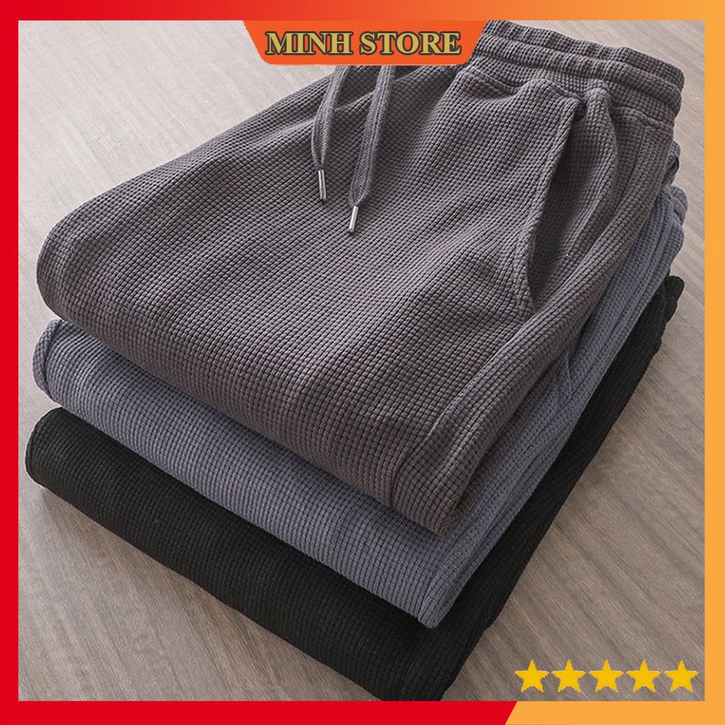 Quần Jogger nam nữ thể thao, Jogger unisex dài chất xốp Thái phong cách trẻ trung JO05 - MS66