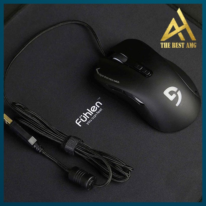 Chuột Máy Tính Có Dây Chuột Gaming LED RGB Fuhlen G90 Chuột Laptop PC Mouse Chơi Game