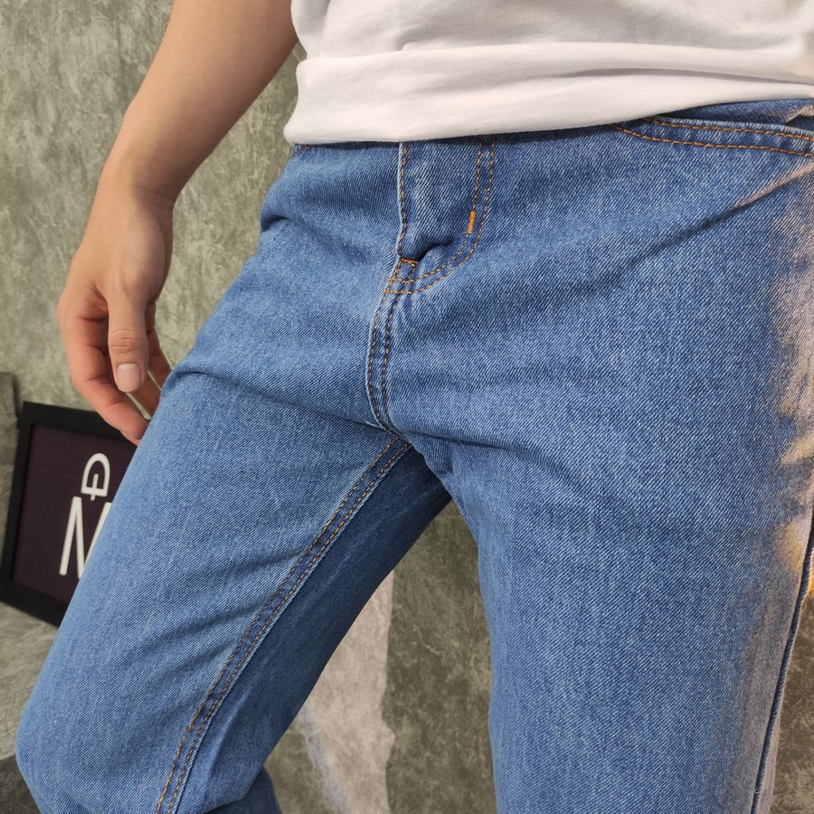 Quần jean nam ống rộng BB JEANS Q62 dáng suông không co giãn