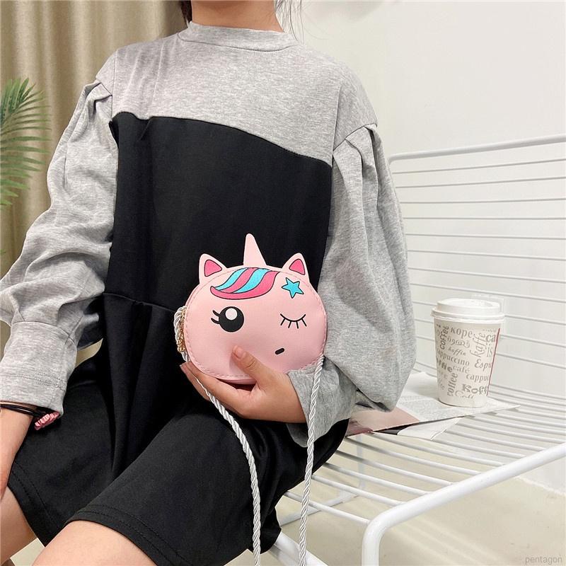 Túi đeo chéo hình hoạt hình dễ thương cho bé gái