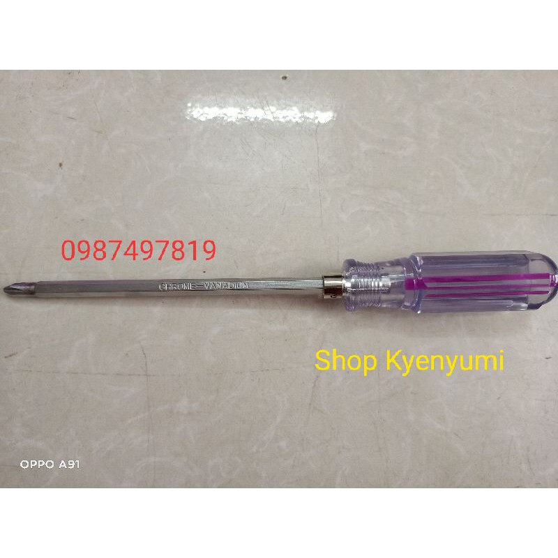 Tô Vít 2 Đầu CHROME VANADIUM Đầu Vít Nam Châm Siêu Mạnh