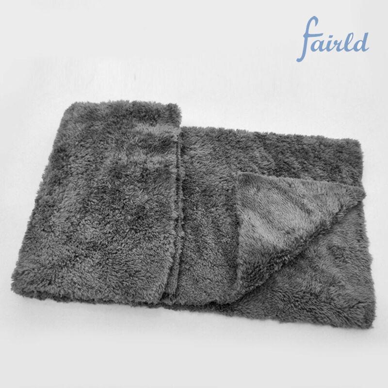 Khăn lau rửa xe Microfiber không viền thấm hút cao