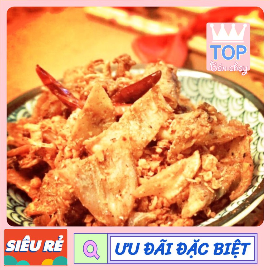 Khô mực rang tỏi ớt