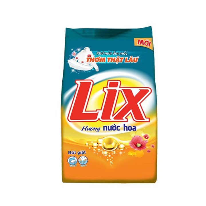 Bột giặt Lix hương nước hoa túi 5.5kg