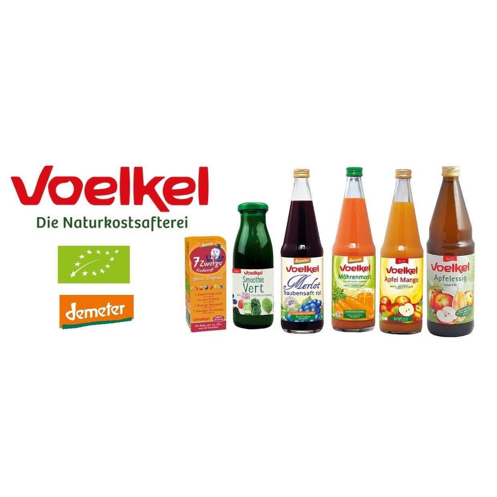 Nước ép trái cây hữu cơ Voelkel Fruit Juice 700ml