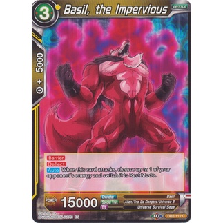 Thẻ bài Dragonball - TCG - Basil, the Impervious / DB2-112'