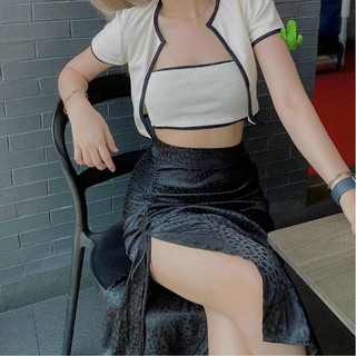 Set áo croptop 2 món hottrend cực đẹp