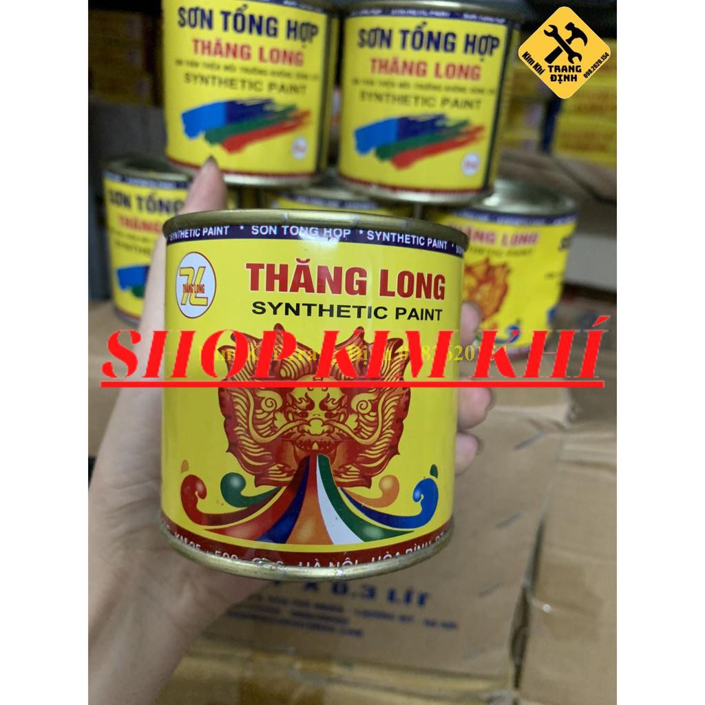 [Kim khí] Sơn Kim Loại, Sắt Thép, Gỗ, Bê Tông Thăng Long 300ml Cao Cấp